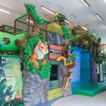 Indoor playground with 3D Theeming and interactive climbing game