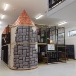 Castle themed indoor playground