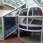 Airport themed indoor playground