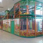 Afrika themed indoor play structure