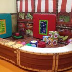 Market place themed toddler area