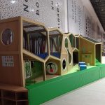 Wooden indoor playground for shopping malls
