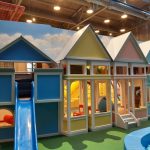 Indoor Playground, Row of Houses in San Francisco